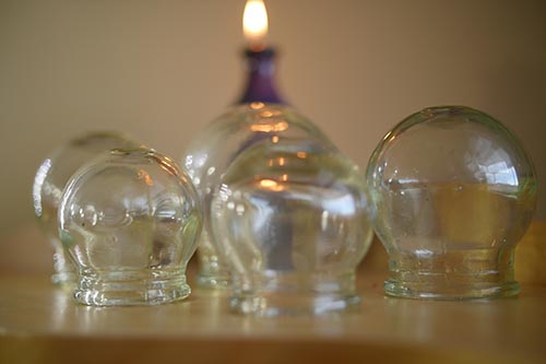 Cups used for cupping therapy